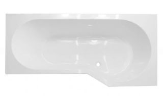 Ванна из литьевого мрамора Эстет Verona silk ФР-00016996 П 160x80см белый матовый